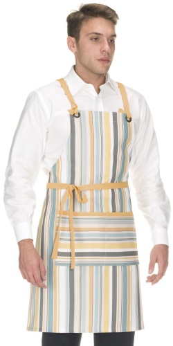 Grembiule Orvieto Rigato Spezia Ocra 2