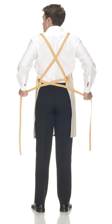 Grembiule Orvieto Rigato Spezia Ocra