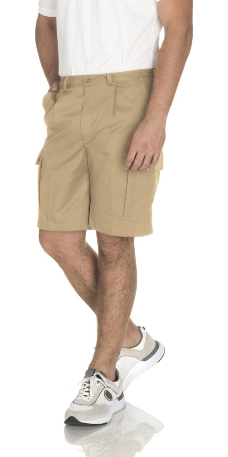 Ecru Bermuda Shorts