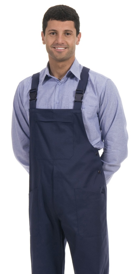 Maintenance Navy Blue Dungarees