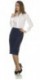 Opale Marine Blue Skirt