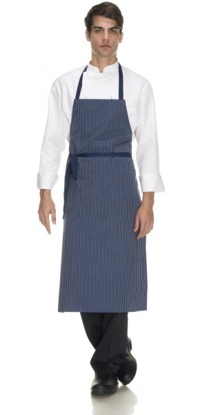 Riccione Blue Reno Striped Apron