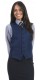 Gilet Parigi Blu Lago