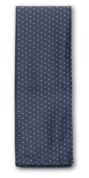 Blue Polka-Dot Scarf