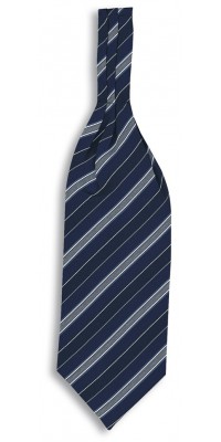 President Blue Striped Ascot