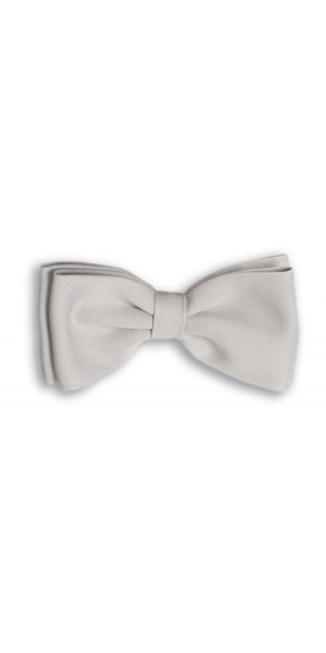 Ice Grey Bow Tie