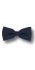 Papillon Navy Blu Gessato