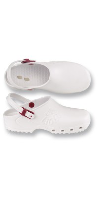 White Clogs Calzuro Light