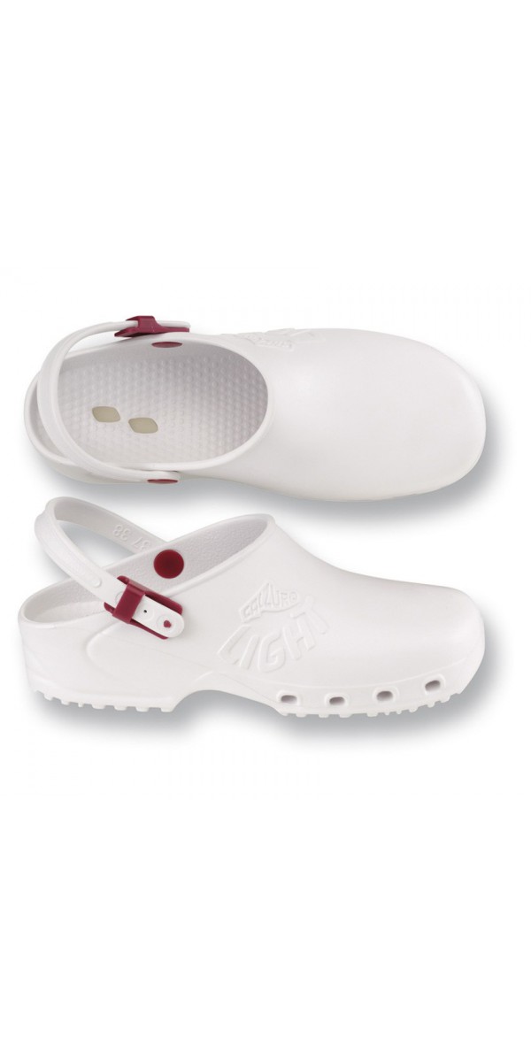 raket stof Opiate White Clogs Calzuro Light - corbaraweb