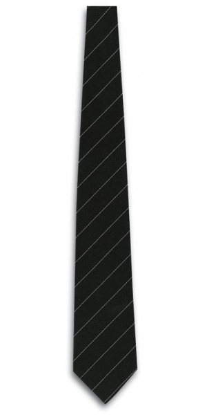 Cravatta Nero Gessato