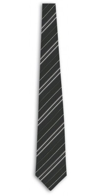 President Grey Striped Tie