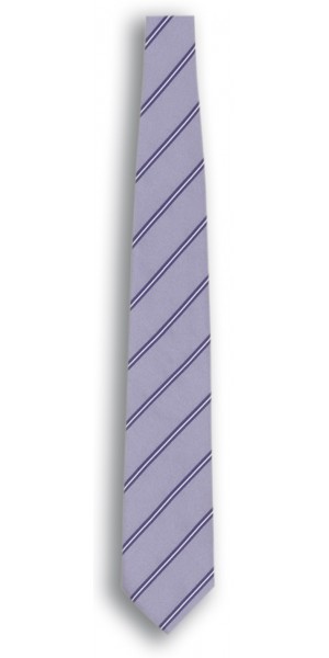 Webster Lilac Striped Tie