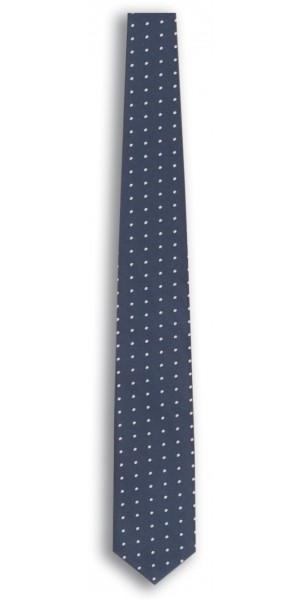 Cravatta Pois Blu