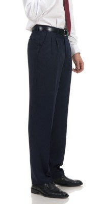 Titanio Navy Blue Trousers