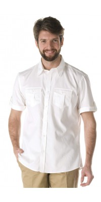 Casablanca Men's White Shirt