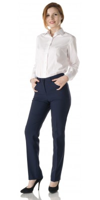 Nila Marine Blue Trousers