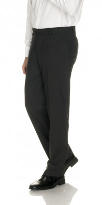 Nettuno Black Wool Trousers