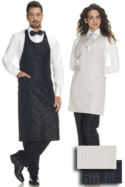 onyx and pearl aprons