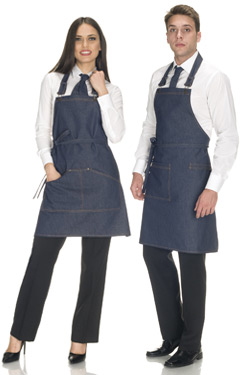 denim aprons