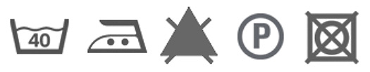 Washing symbols